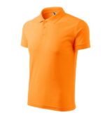 Pique Polo-tangerine orange