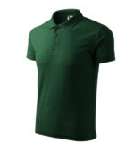 Pique Polo-dark green