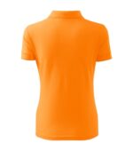 Pique Polo-tangerine orange