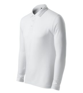 Pique Polo LS-bílá