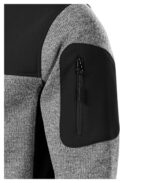 Casual-knit light gray