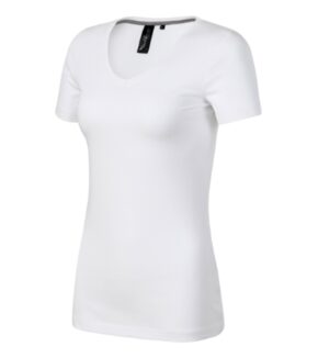 Action V-neck-bílá