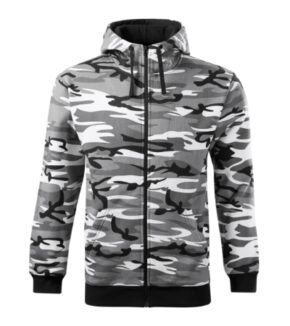 Camo Zipper-camouflage gray