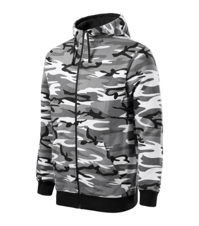 Camo Zipper-camouflage gray