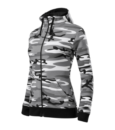 Camo Zipper-camouflage gray