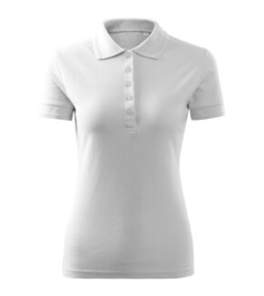 Pique Polo Free-bílá