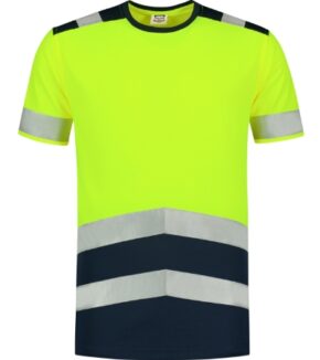 T-Shirt High Vis Bicolor-fluorescenční žlutá