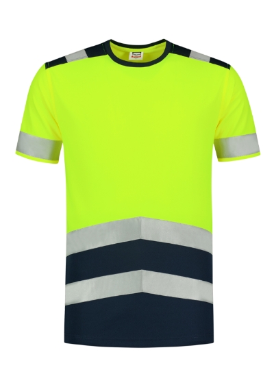 T-Shirt High Vis Bicolor-fluorescenční žlutá