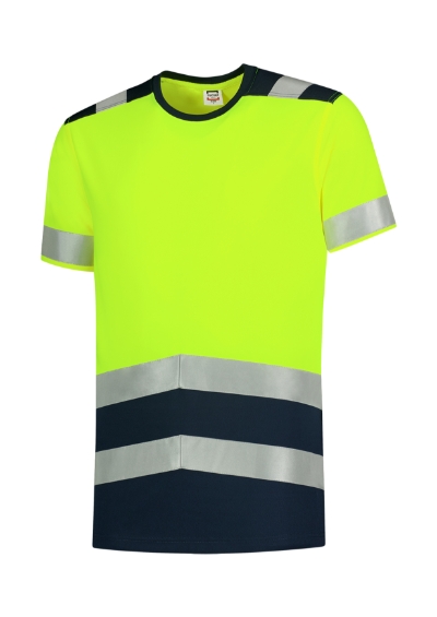 T-Shirt High Vis Bicolor-fluorescenční žlutá