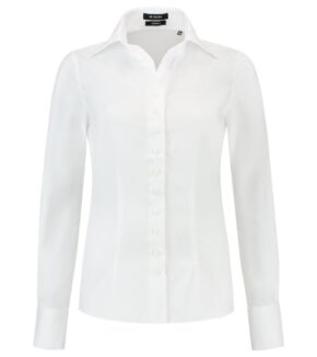 Fitted Blouse-bílá