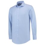 Fitted Stretch Shirt-blue