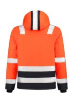 Midi Parka High Vis Bicolor-fluorescenční oranžová