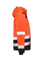 Midi Parka High Vis Bicolor-fluorescenční oranžová