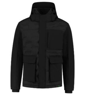 Puffer Jacket Rewear-černá