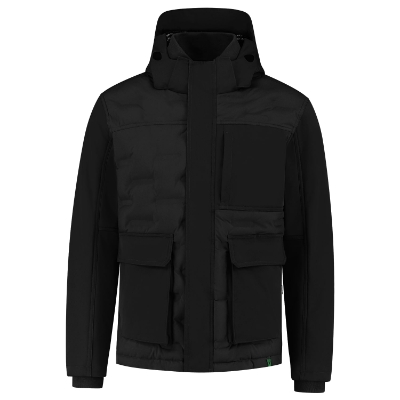 Puffer Jacket Rewear-černá