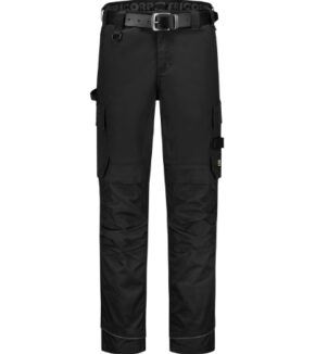Work Pants Twill Cordura Stretch-černá