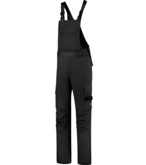 Bib & Brace Twill Cordura-černá