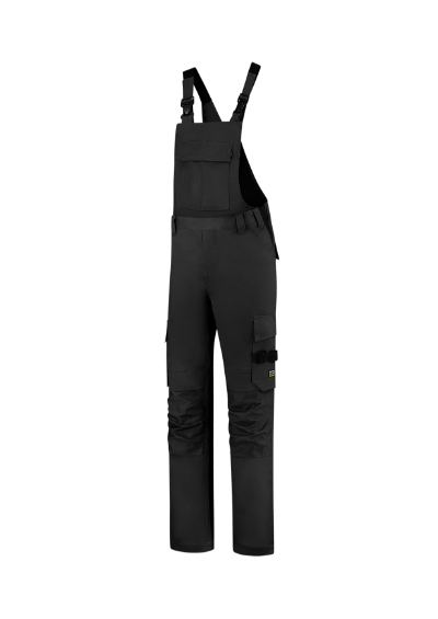 Bib & Brace Twill Cordura-černá